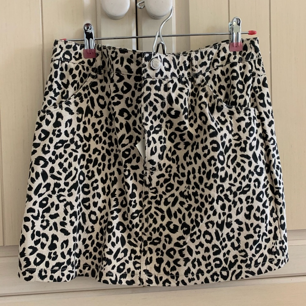 Francescas cheetah print Skirt
